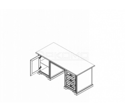 Стол письменный Стилиус B169-BIU170