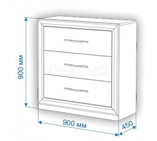 Комод Нобиле Км-90/45