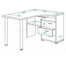 Стол письменный Домино СР-132С-130