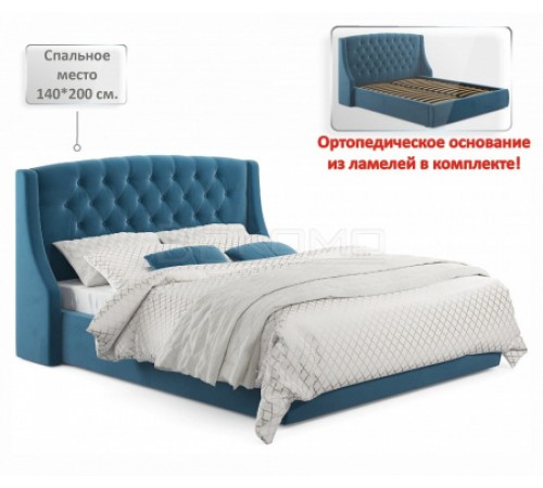 Кровать полутораспальная Стефани с матрасом PROMO B COCOS 2000x1400