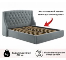 Кровать полутораспальная Стефани с матрасом PROMO B COCOS 2000x1400