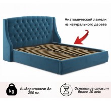 Кровать полутораспальная Стефани с матрасом АСТРА 2000x1400