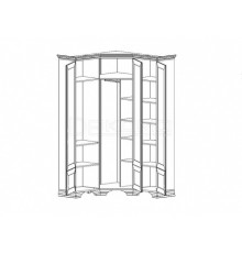 Шкаф платяной Кентаки S132-SZFN5D