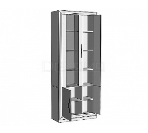 Шкаф-витрина Нобиле ШВтВ-ФСД-ФГК