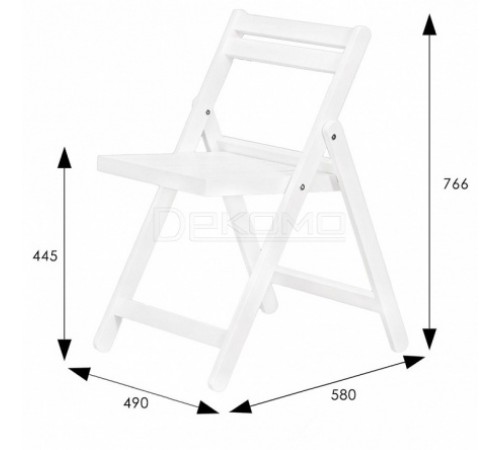 Стул складной Массив
