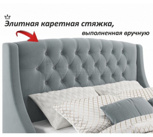Кровать двуспальная Стефани с матрасом PROMO B COCOS 2000x1800