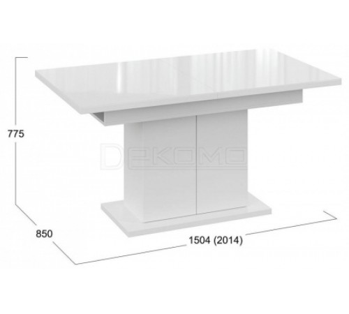 Стол обеденный Детройт 010.000.000