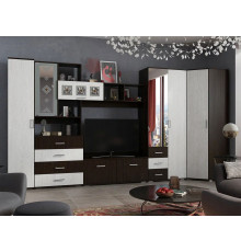 Гостиная BTS Белла Венге / Ясень белый Венге / Ясень белый