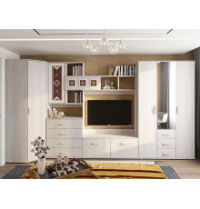 Гостиная BTS Белла Белый ясень Белый ясень