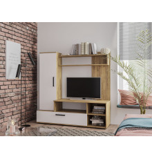 Гостиная BTS Евро Крафт / Белый Крафт / Белый