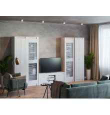 Гостиная Мебелони Монако Эйр Белый ясень Белый ясень