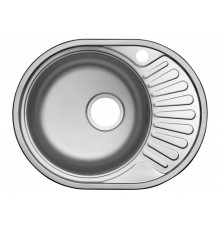 Мойка Юкинокс Фаворит 577х447 матовая Матовая нержавеющая сталь Левая 0,6 см