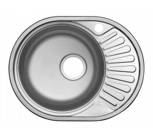 Мойка Юкинокс Фаворит 577х447 матовая Матовая нержавеющая сталь Левая 0,6 см