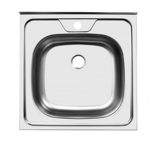 Мойка Юкинокс Стандарт 500х500 матовая Матовая нержавеющая сталь Матовая нержавеющая сталь