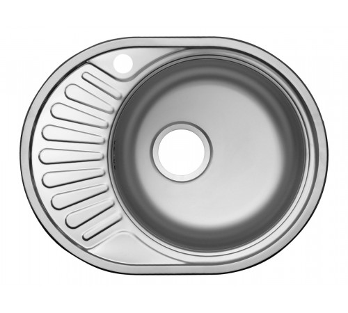 Мойка Юкинокс Фаворит 577х447 матовая Матовая нержавеющая сталь Правая 0,6 см