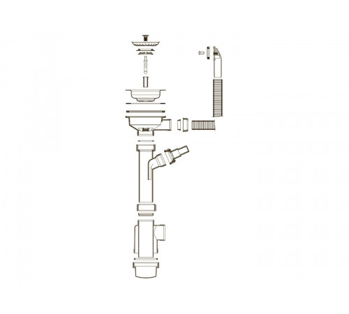 Мойка Юкинокс Фаворит 577х447 матовая Матовая нержавеющая сталь Левая 0,6 см