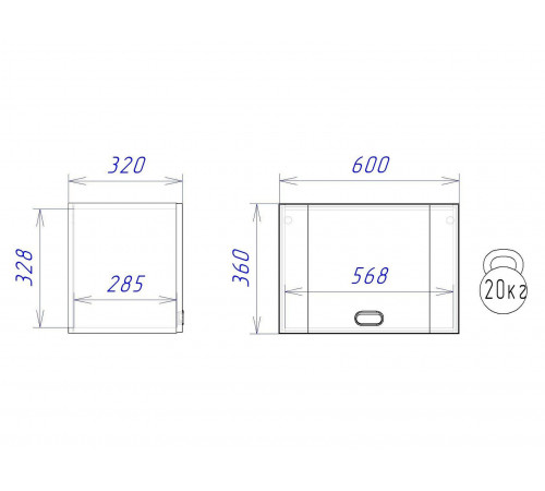 Кухонный гарнитур СБК Сити 445 см Дуб Галифакс / Черный Дуб Галифакс / Черный