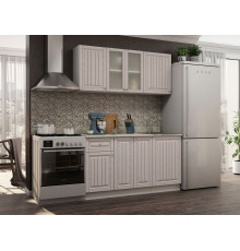 Кухонный гарнитур Эра Хозяюшка Мускат Без антресольного шкафа