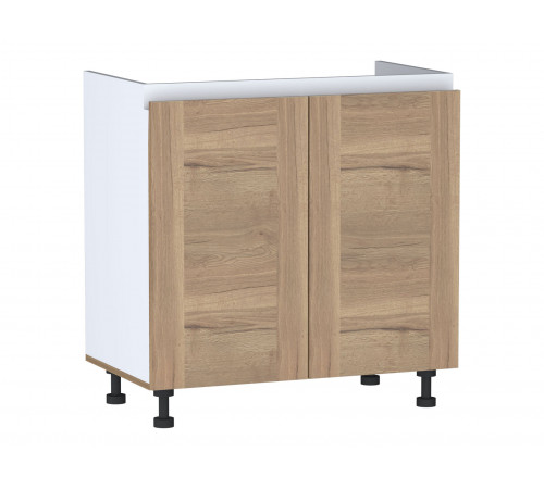 Кухонный гарнитур СБК Сити 445 см Дуб Галифакс / Черный Дуб Галифакс / Черный