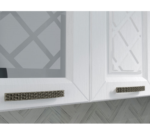 Кухонный гарнитур Эра Агава 160 см корпус Белый / Акация белая / столешница Калаката корпус Белый / Акация белая / столешница Калаката