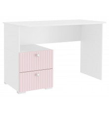 Детский письменный стол ЭтоМебель Алиса с ящ Розовый / Белый Розовый / Белый