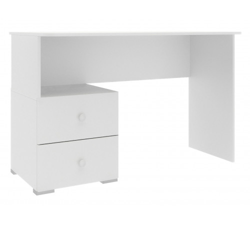 Детский письменный стол ЭтоМебель Абрис Белый глянец / Белый Белый глянец / Белый