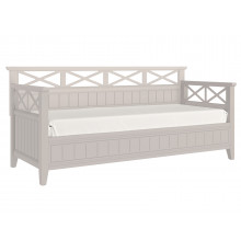 Односпальная кровать Правила мебели Дакота Льняной Льняной 80х200 см