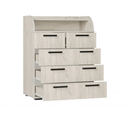 Комод BTS Оптима Дуб Крафт белый Дуб Крафт белый