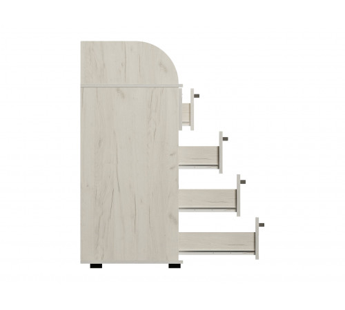 Комод BTS Оптима Дуб Крафт белый Дуб Крафт белый