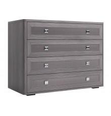 Комод Кураж Парма Нео 14 Лиственница темная / Экокожа дила Лиственница темная / Экокожа дила