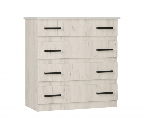 Комод BTS Оптима Дуб Крафт белый Дуб Крафт белый