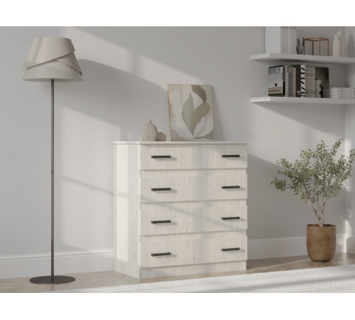 Комод BTS Оптима Дуб Крафт белый Дуб Крафт белый