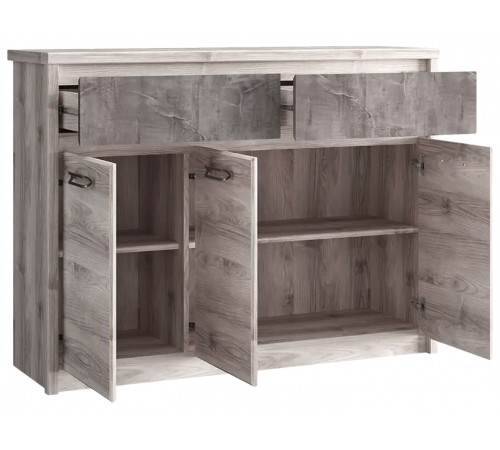 Комод Анрэкс Джаз Каштан Найроби / Оникс Каштан Найроби / Оникс