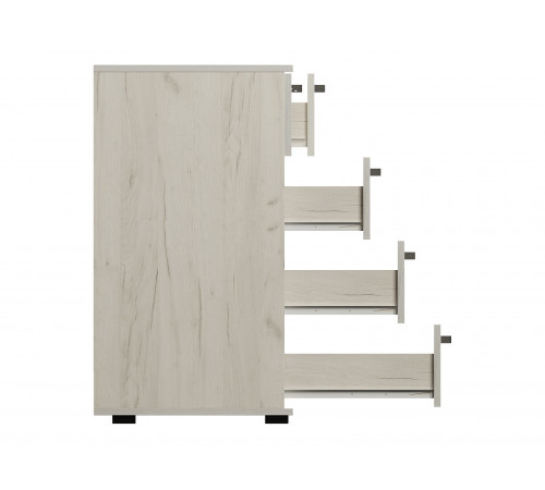 Комод BTS Оптима Дуб Крафт белый Дуб Крафт белый