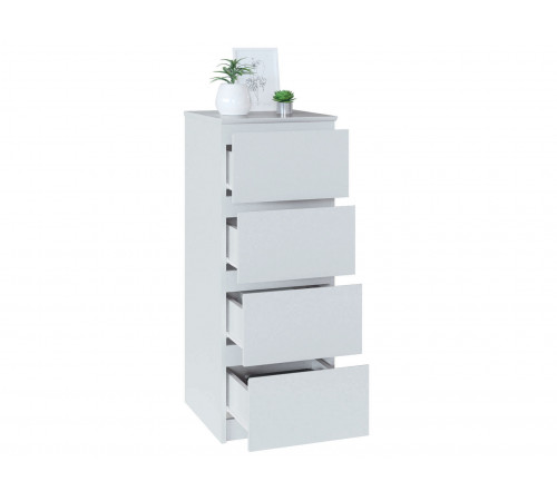 Комод Сокол Вайт 4 Белый Белый