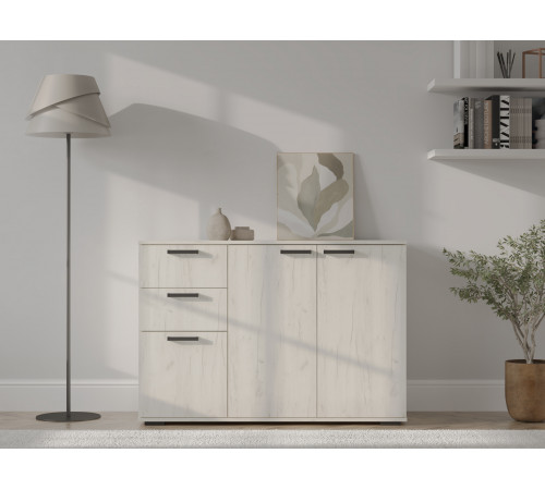 Комод BTS Оптима Дуб Крафт белый Дуб Крафт белый