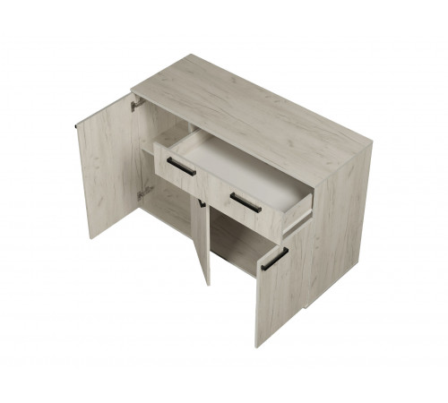 Комод BTS Оптима Дуб Крафт белый Дуб Крафт белый