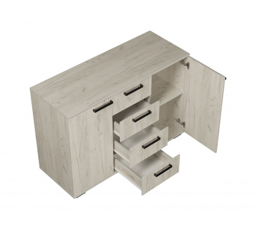 Комод BTS Оптима Дуб Крафт белый Дуб Крафт белый