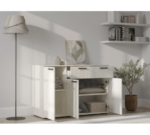 Комод BTS Оптима Дуб Крафт белый Дуб Крафт белый