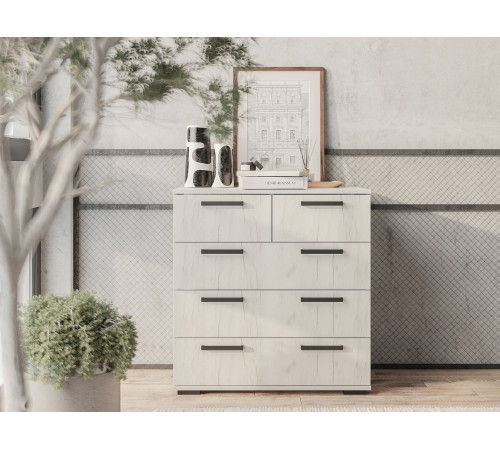 Комод BTS Оптима Дуб Крафт белый Дуб Крафт белый