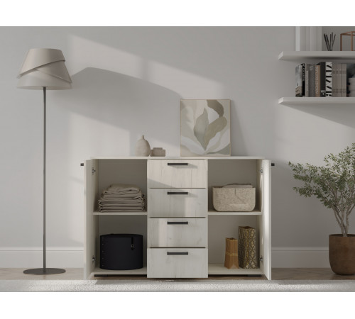 Комод BTS Оптима Дуб Крафт белый Дуб Крафт белый