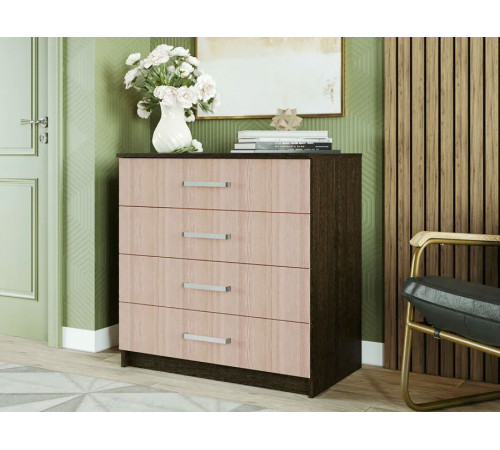 Комод BTS Фиеста 4 ящика Венге / Лоредо Венге / Лоредо