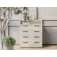 Комод BTS Оптима Дуб Крафт белый Дуб Крафт белый