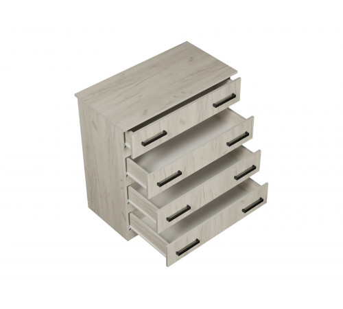 Комод BTS Оптима Дуб Крафт белый Дуб Крафт белый