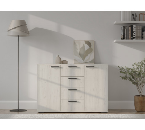 Комод BTS Оптима Дуб Крафт белый Дуб Крафт белый