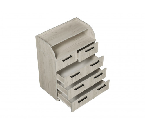 Комод BTS Оптима Дуб Крафт белый Дуб Крафт белый