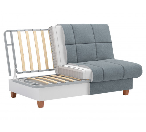Прямой диван Правила мебели Юта Темно-серый, рогожка Темно-серый, рогожка