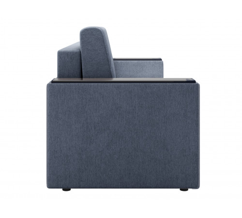 Прямой диван Правила мебели Атланта Графит, рогожка Графит, рогожка