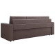 Прямой диван Правила мебели Атланта Шоколад, рогожка Шоколад, рогожка