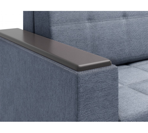 Прямой диван Правила мебели Атланта Графит, рогожка Графит, рогожка